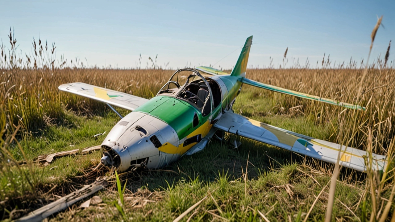 Miraculous Survival: Two People Walk Away from Light Aircraft Crash Near Hornsnek, Pretoria