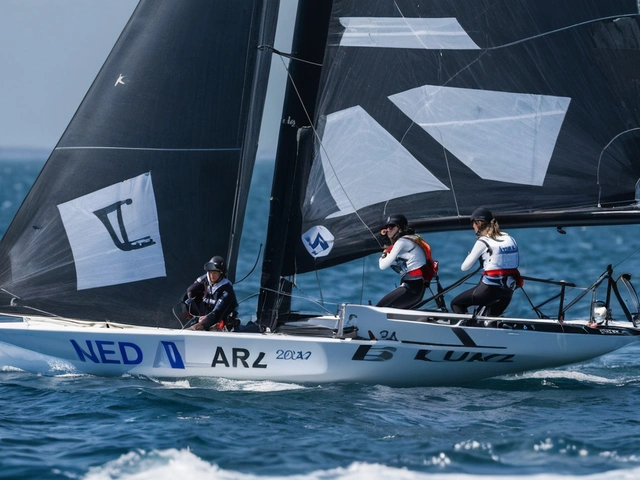 Dutch Women Secure Gold in Women's Skiff Sailing Despite Final Race Misstep