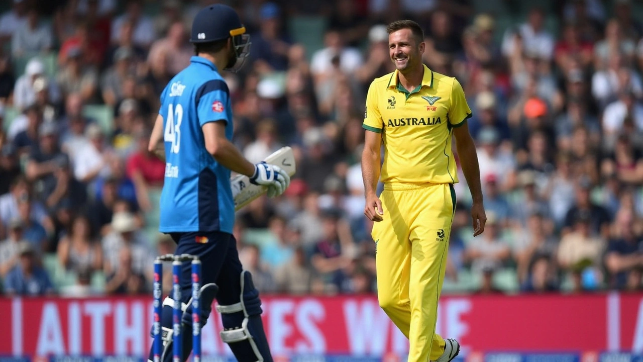 Australia Dominates as Carey and Starc Shine in ODI Victory Over England