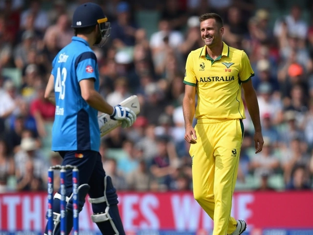 Australia Dominates as Carey and Starc Shine in ODI Victory Over England