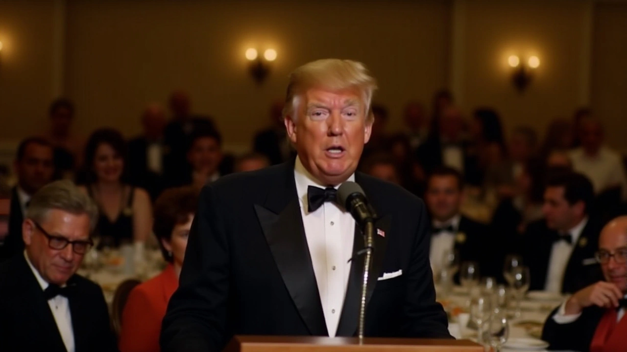 Trump and Harris: A Tumultuous Night at the Al Smith Dinner Amidst Crucial Campaign Moves